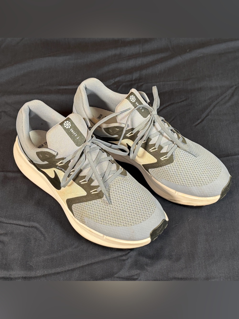 Men’s Nike Run Swift 3 Ashen Slate Athletic Running Shoes size 12